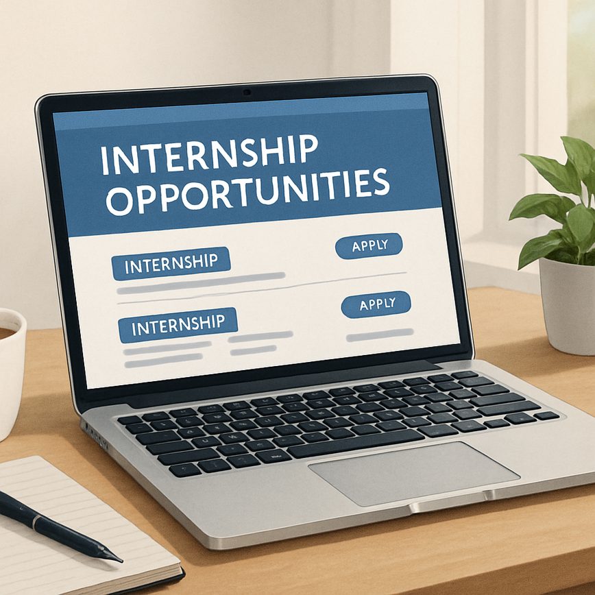 Internship opportunities for undergraduates