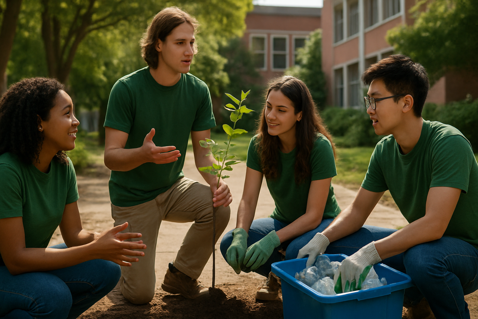 Sustainability clubs and green groups
