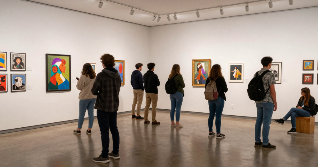The campus arts gallery spotlight