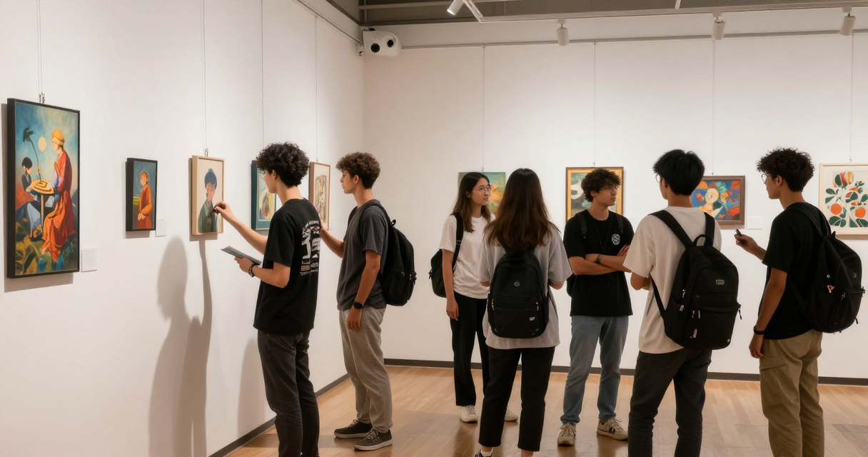 The campus arts gallery spotlight — Student Involvement and Opportunities