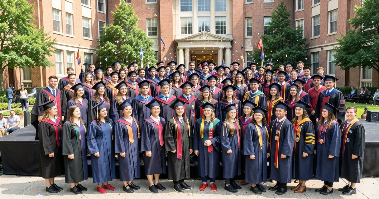 Campus traditions during graduation