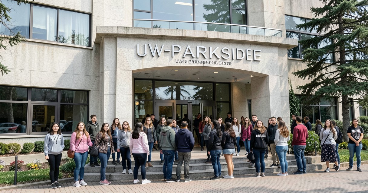 The history of UW-Parkside campus founding — Official Opening and Early Years